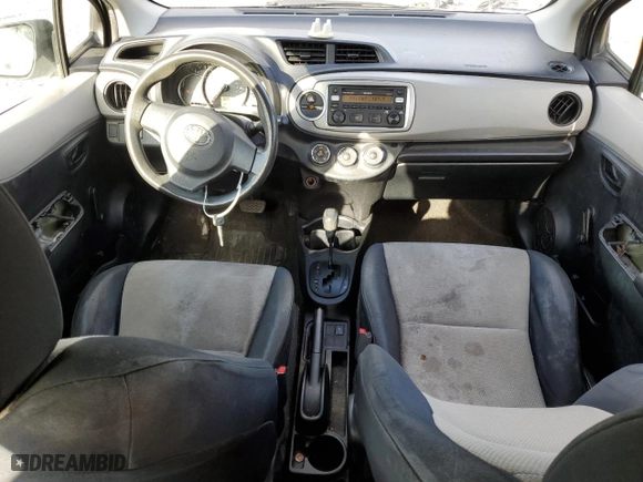 2012 Toyota Yaris L with VIN JTDKTUD38CD507298, listed as a Copart auction lot 43578355 with 216,329 mi miles and Salvage Title. Bid and sale history available at carsss.com. Image 8.