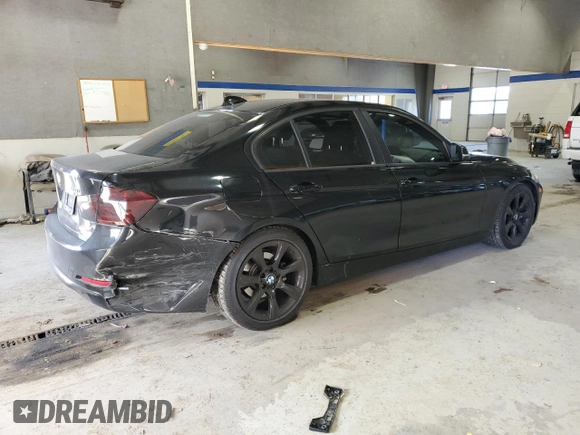 2013 BMW 3 Series 320i with VIN WBA3B1C51DF078369, listed as a Copart auction lot 41923635 with 106,330 mi miles and Salvage Title. Bid and sale history available at carsss.com. Image 3.
