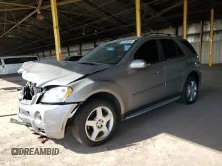 2008 Mercedes-Benz M 5.5L with VIN 4JGBB72E48A328981, listed as a Copart auction lot 51796925 with 97,460 mi miles and Salvage Title. Bid and sale history available at carsss.com. Image 1.