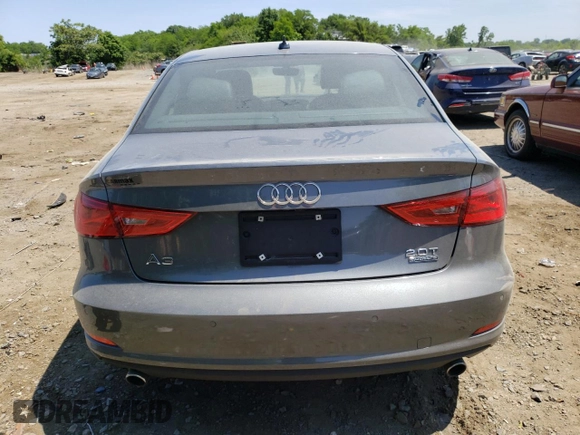 2016 Audi A3 2.0T Premium with VIN WAUB8GFFXG1060519, listed as a Copart auction lot 53621633 with 40,896 mi miles. Bid and sale history available at carsss.com. Image 6.