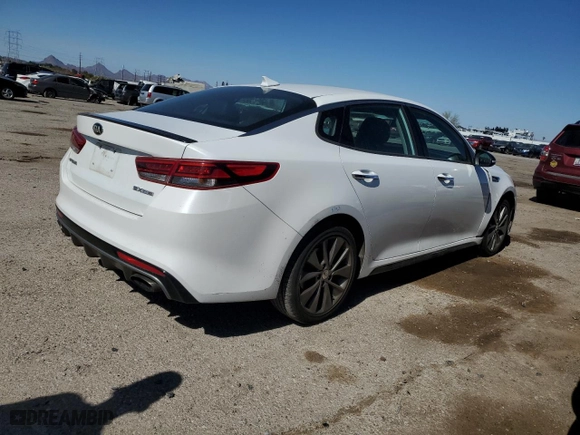 2017 Kia Optima SX with VIN 5XXGW4L2XHG137491, listed as a Copart auction lot 42572805 with 104,323 mi miles and Salvage Title. Bid and sale history available at carsss.com. Image 3.