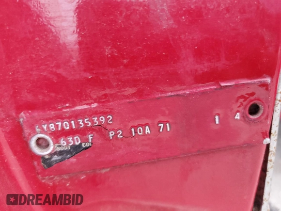 1966 Ford Thunderbird with VIN 6Y870135392, listed as a Copart auction lot 66917184 with Not Provided miles and Salvage Title. Bid and sale history available at DreamBid. Image 12.