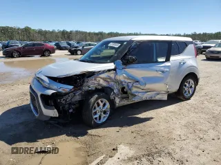 2020 Kia Soul LX with VIN KNDJ23AU9L7042633, listed as a Copart auction lot 47699065 with 48,641 mi miles and Salvage Title. Bid and sale history available at carsss.com. Image 1.