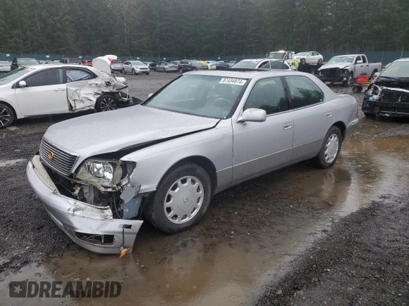 2000 Lexus LS 400 z VIN JT8BH28F8Y0168520, wystawiony jako Copart lot #87434874 z przebiegiem 149 846 mil mil oraz Szkoda całkowita • Salvage title. Historia ofert i sprzedaży dostępna na DreamBid. Obrazek 1.