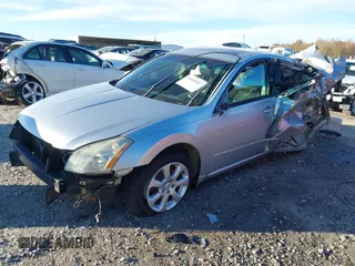 2007 Nissan Maxima 3.5 SE with VIN 1N4BA41E17C814017, listed as a IAAI auction lot 40909507 with 193,581 mi miles. Bid and sale history available at carsss.com. Image 2.