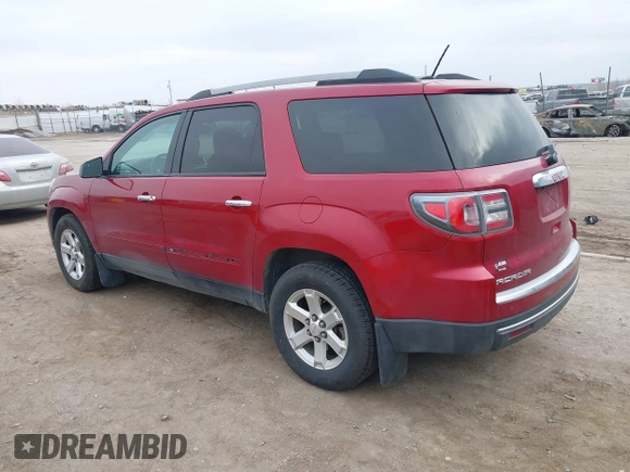 2014 GMC Acadia SLE with VIN 1GKKVPKD6EJ277356, listed as a IAAI auction lot 41716821 with 116,294 mi miles and . Bid and sale history available at carsss.com. Image 3.