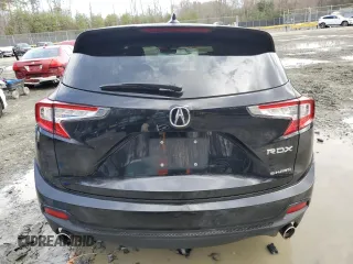 2021 Acura RDX with VIN 5J8TC2H37ML016880, listed as a Copart auction lot 50614395 with 51,915 mi miles and Salvage Title. Bid and sale history available at carsss.com. Image 6.