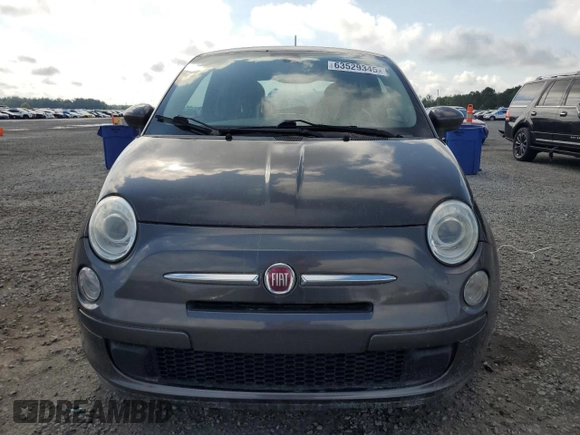 2017 FIAT 500 Pop with VIN 3C3CFFKR5HT586479, listed as a Copart auction lot 63529345 with 22,514 mi miles and Clean title. Bid and sale history available at DreamBid. Image 5.