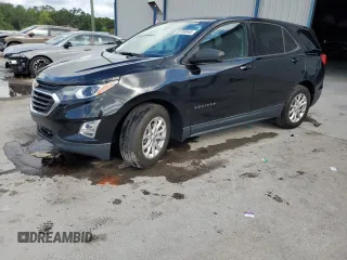 2019 Chevrolet Equinox LS with VIN 3GNAXHEV8KL183423, listed as a Copart auction lot 53156945 with 56,685 mi miles and Non Repairable. Bid and sale history available at carsss.com. Image 1.