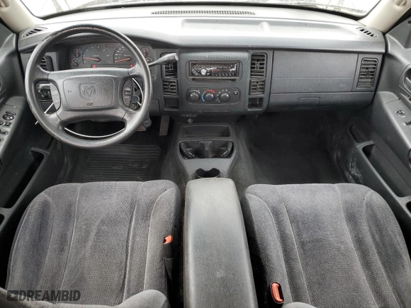 2004 Dodge Dakota SLT with VIN 1D7HL48N44S520347, listed as a Copart auction lot 46732715 with 169,029 mi miles and Clean Title. Bid and sale history available at carsss.com. Image 8.
