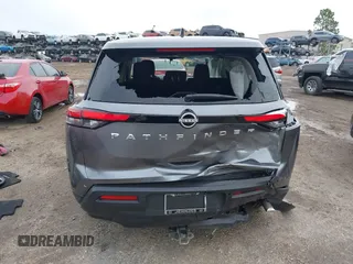 2024 Nissan Pathfinder S with VIN 5N1DR3AAXRC273423, listed as a IAAI auction lot 41210916 with 9,831 mi miles and . Bid and sale history available at DreamBid. Image 16.
