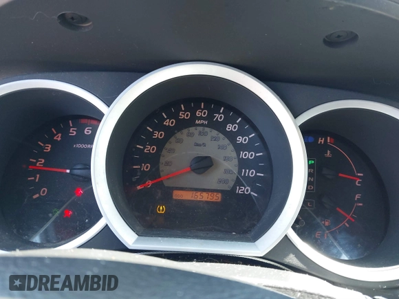 2008 Toyota Tacoma PreRunner with VIN 5TEJU62N28Z544094, listed as a IAAI auction lot 41633120 with 165,795 mi miles. Bid and sale history available at carsss.com. Image 7.