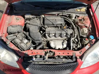 2001 Honda Civic EX with VIN 1HGEM21991L006366, listed as a Copart auction lot 47313725 with 203,351 mi miles and Salvage Title. Bid and sale history available at carsss.com. Image 11.