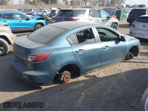 2010 Mazda 3 i Sport with VIN JM1BL1SG2A1346918, listed as a IAAI auction lot 40647776 with 129,846 mi miles and . Bid and sale history available at DreamBid. Image 4.