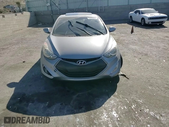 2013 Hyundai Elantra Coupe SE with VIN KMHDH6AE7DU016505, listed as a Copart auction lot 74535694 with 0 mi miles and Salvage Title. Bid and sale history available at carsss.com. Image 10.