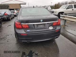 2015 BMW 7 Series 740Li xDrive with VIN WBAYF4C51FGS99169, listed as a Copart auction lot 37415003 with 82,826 mi miles. Bid and sale history available at carsss.com. Image 6.