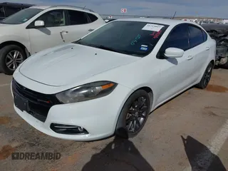 2016 Dodge Dart SXT Sport with VIN 1C3CDFFA0GD816928, listed as a IAAI auction lot 41723847 with 154,278 mi miles. Bid and sale history available at carsss.com. Image 2.