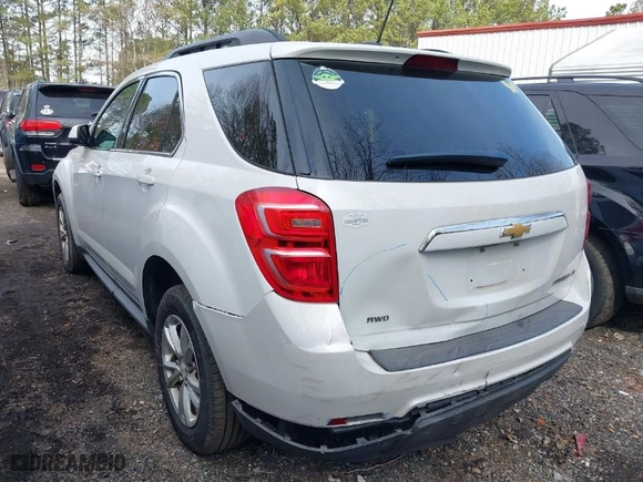 2016 Chevrolet Equinox LT with VIN 2GNFLFEK0G6297262, listed as a IAAI auction lot 41746113 with 66,750 mi miles. Bid and sale history available at carsss.com. Image 3.
