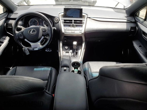 2016 Lexus NX 200t with VIN JTJBARBZ7G2091673, listed as a Copart auction lot 61752665 with 93,576 mi miles and Salvage title. Bid and sale history available at DreamBid. Image 8.