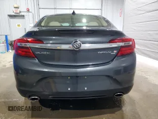 2015 Buick Regal with VIN 2G4GL5EX5F9199405, listed as a Copart auction lot 49410625 with 35,680 mi miles and Salvage title. Bid and sale history available at DreamBid. Image 6.