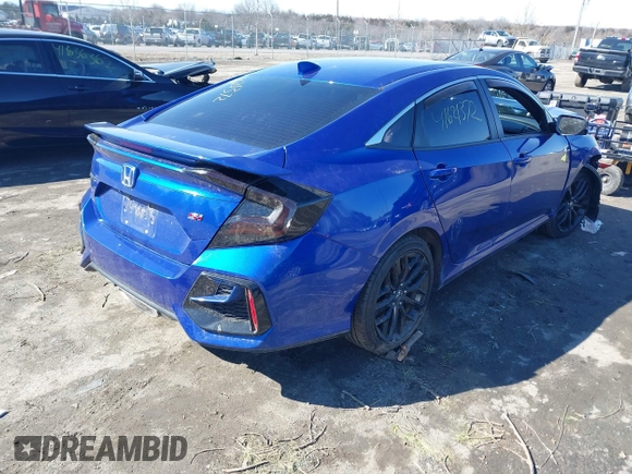 2020 Honda Civic Si with VIN 2HGFC1E59LH707904, listed as a IAAI auction lot 41621372 with 112,077 mi miles and . Bid and sale history available at DreamBid. Image 4.
