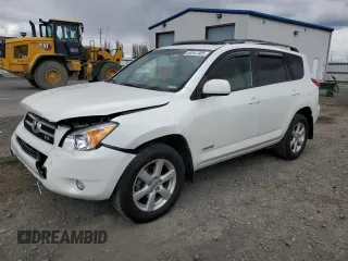2008 Toyota RAV4 Ltd with VIN JTMBK31V385063171, listed as a Copart auction lot 53847405 with 141,938 mi miles and Salvage Title. Bid and sale history available at carsss.com. Image 1.