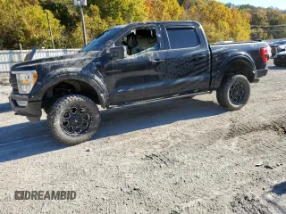 2021 Ford F-150 XL with VIN 1FTFW1E50MKD70877, listed as a Copart auction lot 76093614 with 0 mi miles and Salvage Title. Bid and sale history available at carsss.com. Image 1.