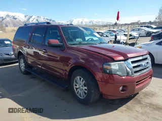 2012 Ford Expedition EL Limited with VIN 1FMJK2A55CEF11226, listed as a IAAI auction lot 41818873 with 257,333 mi miles. Bid and sale history available at carsss.com. Image 1.