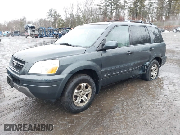 2003 Honda Pilot EX with VIN 2HKYF184X3H561179, listed as a IAAI auction lot 41709312 with 302,368 mi miles. Bid and sale history available at carsss.com. Image 2.