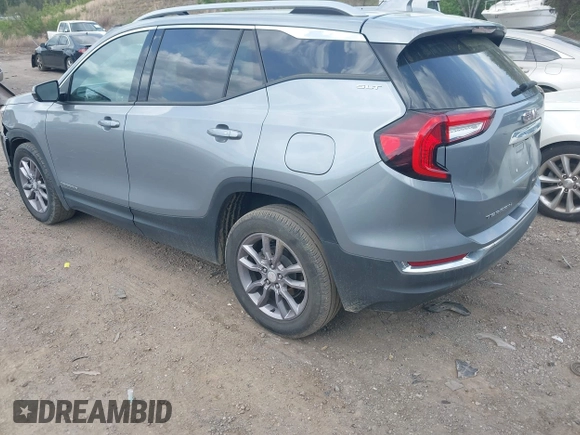 2023 GMC Terrain SLT z VIN 3GKALPEG1PL263433, wystawiony jako IAAI lot #41948189 z przebiegiem 49 072 mil mil oraz . Historia ofert i sprzedaży dostępna na DreamBid. Obrazek 3.