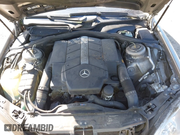 2003 Mercedes-Benz S-Class 4.3L with VIN WDBNG70J23A336796, listed as a IAAI auction lot 41896565 with 259,164 mi miles. Bid and sale history available at carsss.com. Image 10.
