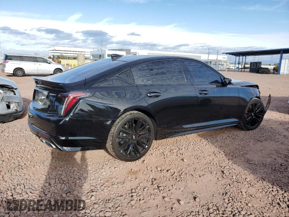 2024 Cadillac CT5 Sport z VIN 1G6DP5RK2R0119473, wystawiony jako Copart lot #48909735 z przebiegiem 14 446 mil mil oraz Szkoda całkowita • Salvage title. Historia ofert i sprzedaży dostępna na DreamBid. Obrazek 3.