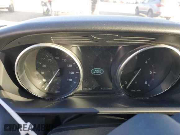 2017 Land Rover Range Rover Sport HSE with VIN SALWR2FK5HA674499, listed as a Copart auction lot 43398795 with 119,518 mi miles and Salvage Title. Bid and sale history available at carsss.com. Image 9.