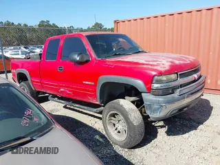 2001 Chevrolet Silverado 2500 with VIN 1GCGK29U91Z190775, listed as a IAAI auction lot 41209873 with 1 mi miles. Bid and sale history available at carsss.com. Image 1.
