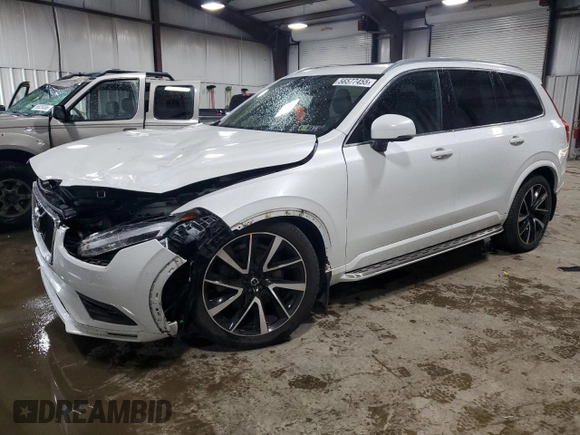 2020 Volvo XC90 Momentum with VIN YV4A221K1L1589730, listed as a Copart auction lot 56577455 with 30,578 mi miles and Salvage title. Bid and sale history available at DreamBid. Image 1.