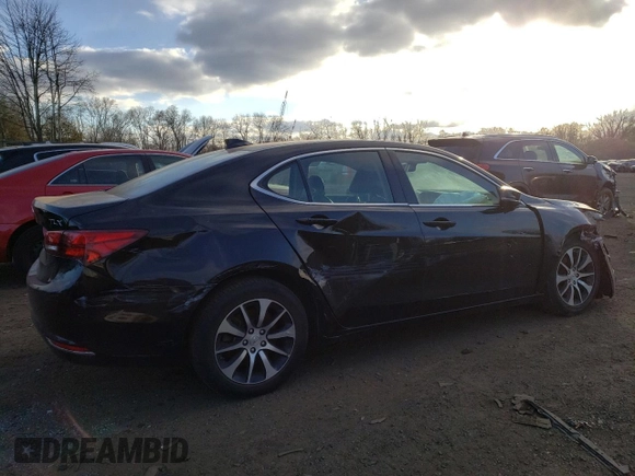 2017 Acura TLX w/Technology Pkg with VIN 19UUB1F54HA001731, listed as a Copart auction lot 88278215 with 104,163 mi miles and Salvage Title. Bid and sale history available at carsss.com. Image 3.