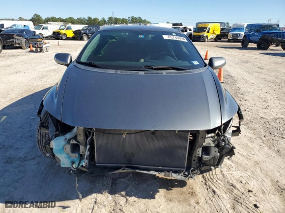 2013 Honda CR-Z with VIN JHMZF1D46DS002529, listed as a Copart auction lot 85745094 with 107,594 mi miles and Salvage Title. Bid and sale history available at carsss.com. Image 5.