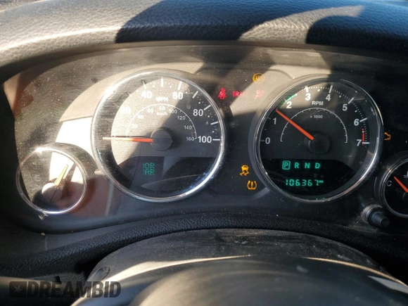 2015 Jeep Wrangler Unlimited Rubicon with VIN 1C4BJWFGXFL772056, listed as a Copart auction lot 48470425 with 106,367 mi miles and Salvage Title. Bid and sale history available at carsss.com. Image 9.