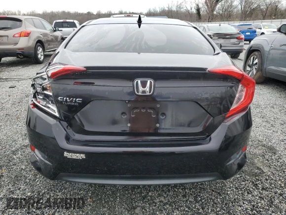 2017 Honda Civic Sedan EX-T with VIN 19XFC1F35HE024516, listed as a Copart auction lot 48001875 with 95,114 mi miles and Salvage Title. Bid and sale history available at carsss.com. Image 6.