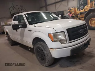 2010 Ford F-150 XL with VIN 1FTEX1EW2AKE80651, listed as a IAAI auction lot 41872602 with 202,731 mi miles. Bid and sale history available at carsss.com. Image 1.