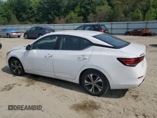 2021 Nissan Sentra SV with VIN 3N1AB8CV5MY299715, listed as a Copart auction lot 59483005 with 77,340 mi miles and Salvage title. Bid and sale history available at DreamBid. Image 2.