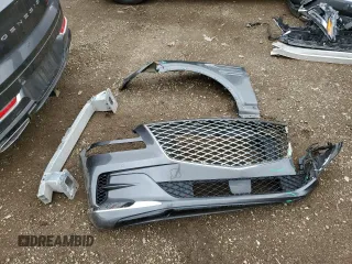 2022 Genesis GV80 with VIN KMUHCESC0NU083165, listed as a Copart auction lot 55518125 with Not provided miles and Salvage title. Bid and sale history available at DreamBid. Image 12.