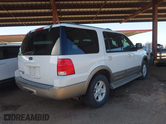 2003 Ford Expedition Eddie Bauer with VIN 1FMPU17L53LC44847, listed as a IAAI auction lot 42255280 with 275,188 mi miles and . Bid and sale history available at DreamBid. Image 4.