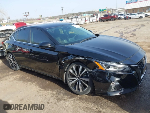 2020 Nissan Altima SR with VIN 1N4AL4CV4LN309364, listed as a IAAI auction lot 41793201 with 38,098 mi miles and . Bid and sale history available at carsss.com. Image 13.