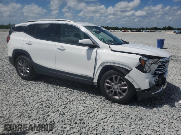 2023 GMC Terrain SLT z VIN 3GKALPEG8PL186740, wystawiony jako Copart lot #51550265 z przebiegiem 75 246 mil mil oraz Nie do naprawy • Non repairable. Historia ofert i sprzedaży dostępna na DreamBid. Obrazek 4.