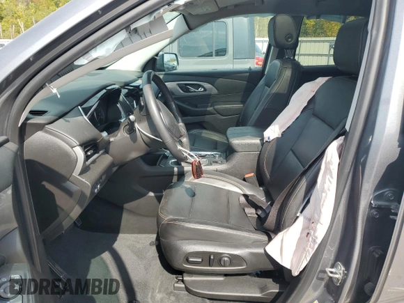 2021 Chevrolet Traverse LT Leather with VIN 1GNEVHKWXMJ177394, listed as a Copart auction lot 71630004 with 51,714 mi miles and Non Repairable. Bid and sale history available at carsss.com. Image 7.