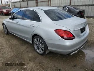 2020 Mercedes-Benz C 300 with VIN W1KWF8DB1LR571778, listed as a Copart auction lot 44039825 with 34,238 mi miles and Salvage Title. Bid and sale history available at DreamBid. Image 2.
