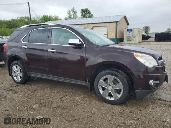 2011 Chevrolet Equinox LTZ with VIN 2CNFLGEC9B6398005, listed as a Copart auction lot 55563895 with 158,376 mi miles and Clean Title. Bid and sale history available at DreamBid. Image 4.