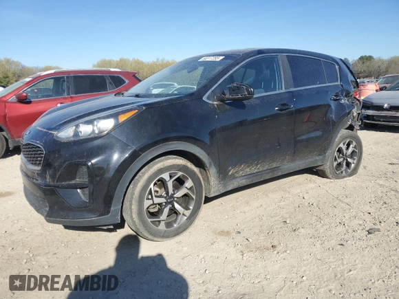 2020 Kia Sportage LX with VIN KNDPM3AC1L7736860, listed as a Copart auction lot 50317285 with 114,281 mi miles and Salvage Title. Bid and sale history available at carsss.com. Image 1.