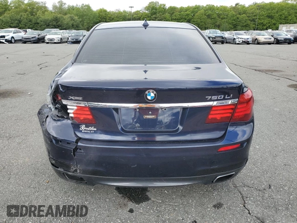 2014 BMW 7 Series ALPINA B7 xDrive with VIN WBAYF8C58ED142004, listed as a Copart auction lot 57994895 with 134,841 mi miles and Salvage title. Bid and sale history available at DreamBid. Image 6.